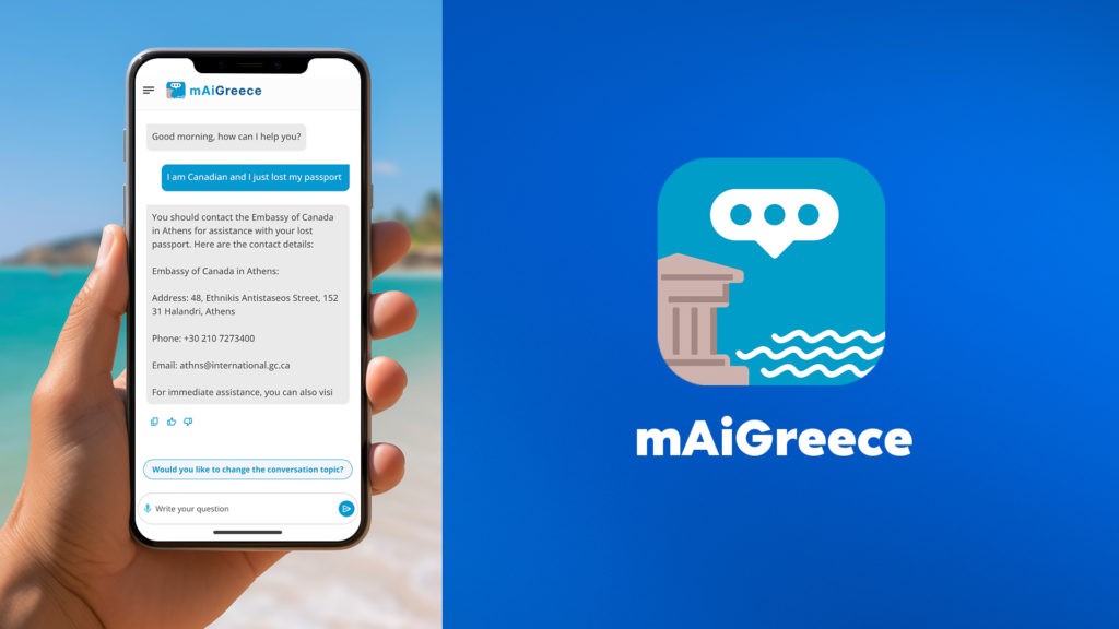 mAiGreece: The new digital assistant for visitors in Greece