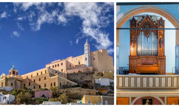 The Saint George Cathedral in Ano Syros and its church organ: a marvel and its melodic legacy